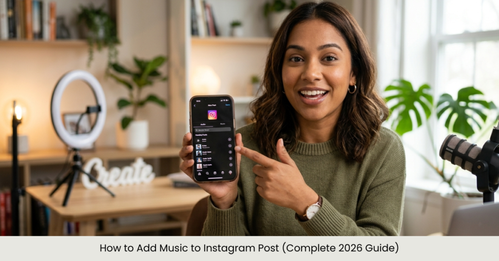 How to Add Music to Instagram Post (Complete 2026 Guide)