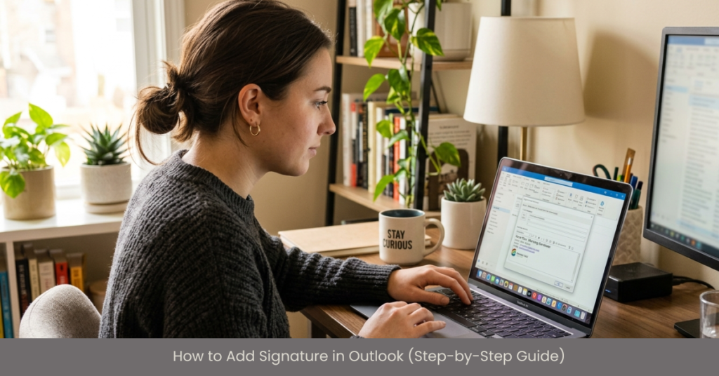 How to Add Signature in Outlook (Step-by-Step Guide)