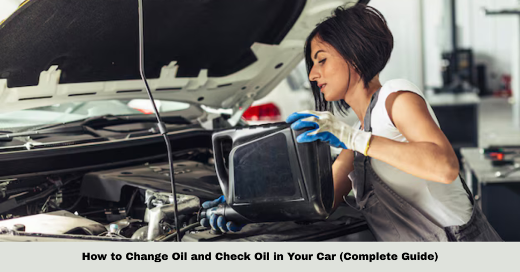 How to Change Oil and Check Oil in Your Car (Complete Guide)