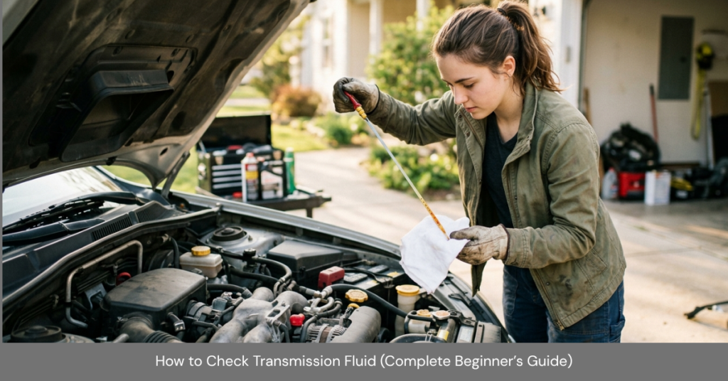 How to Check Transmission Fluid (Complete Beginner’s Guide)