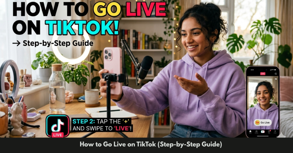 How to Go Live on TikTok (Step-by-Step Guide)