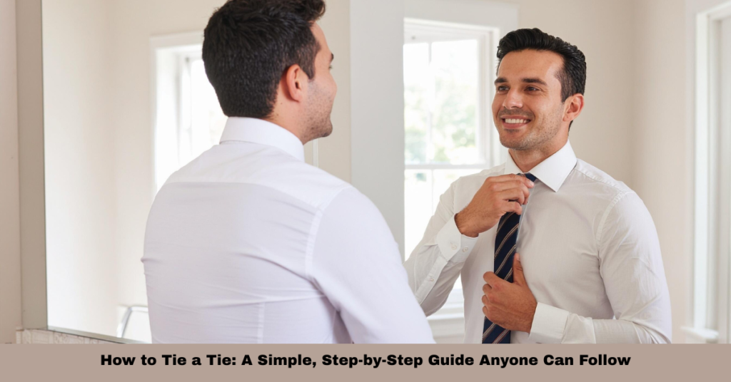 How to Tie a Tie: A Simple, Step-by-Step Guide Anyone Can Follow