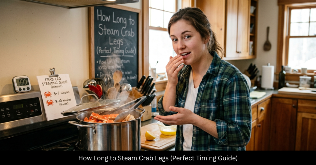 How Long to Steam Crab Legs (Perfect Timing Guide)