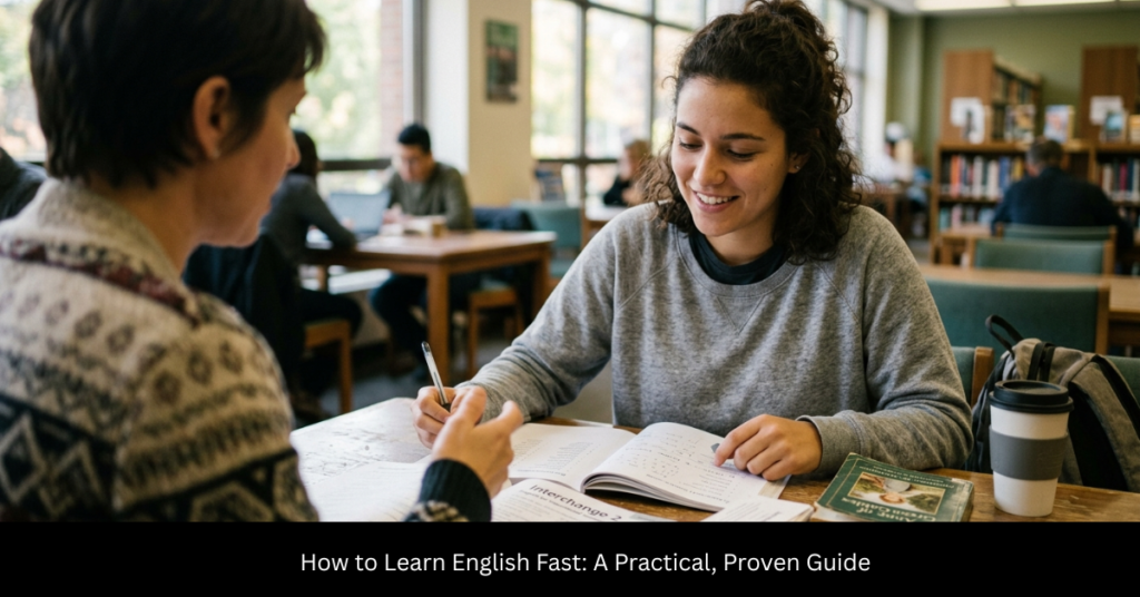 How to Learn English Fast: A Practical, Proven Guide