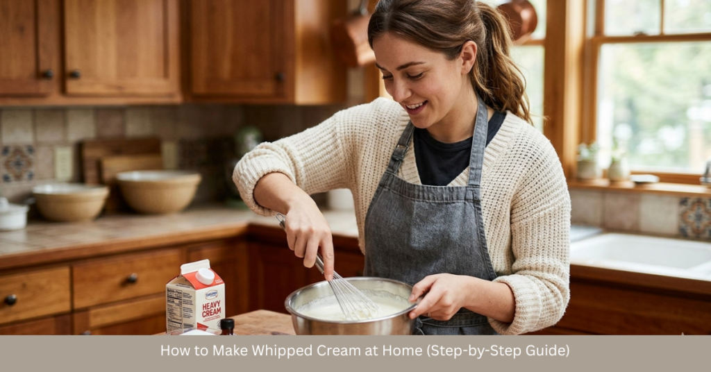 How to Make Whipped Cream at Home (Step-by-Step Guide)