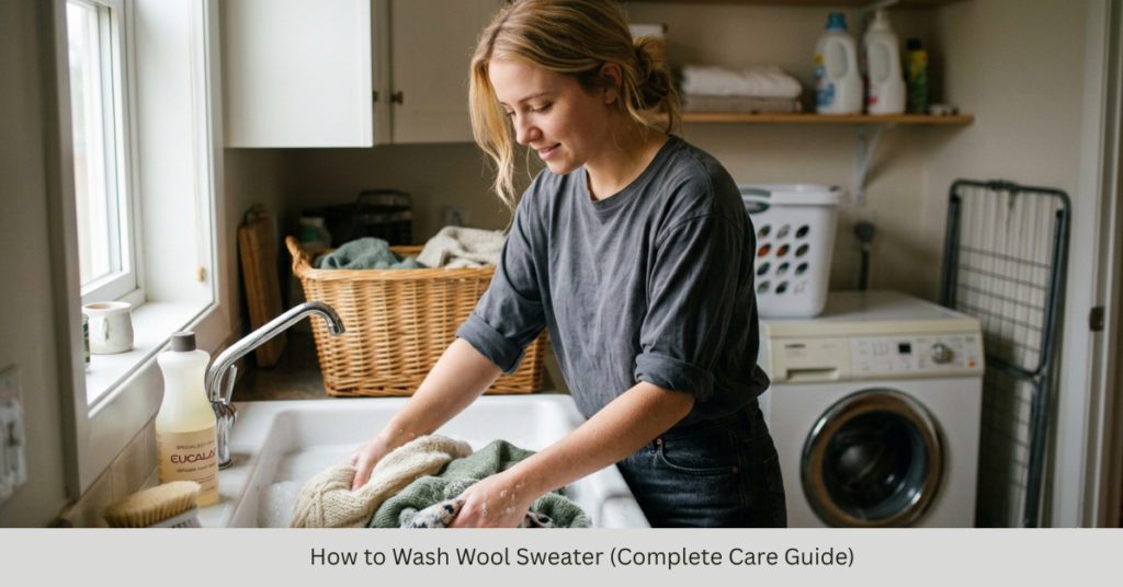 How to Wash Wool Sweater (Complete Care Guide)
