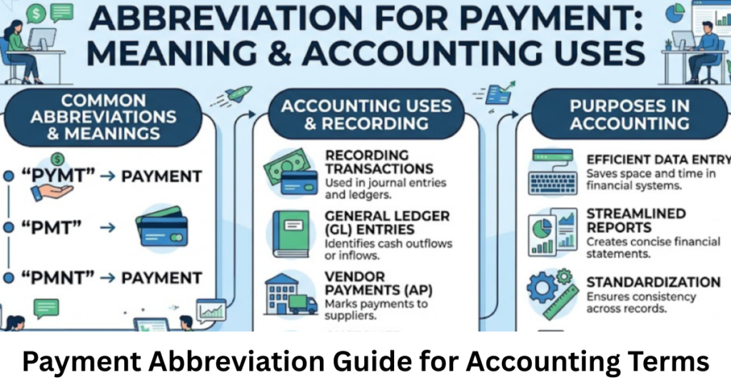 Payment Abbreviation Guide for Accounting Terms