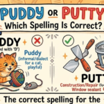 Puddy or Putty: Which Spelling Is Correct?