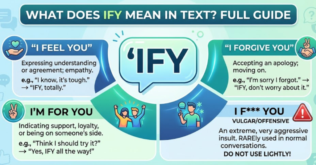 What Does IFY Mean in Text? Full Guide