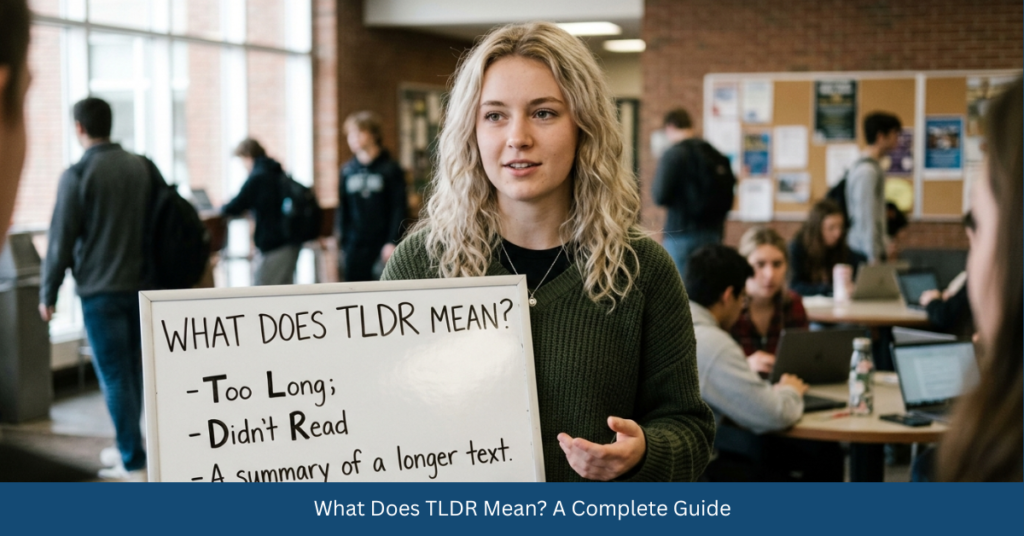 What Does TLDR Mean? A Complete Guide