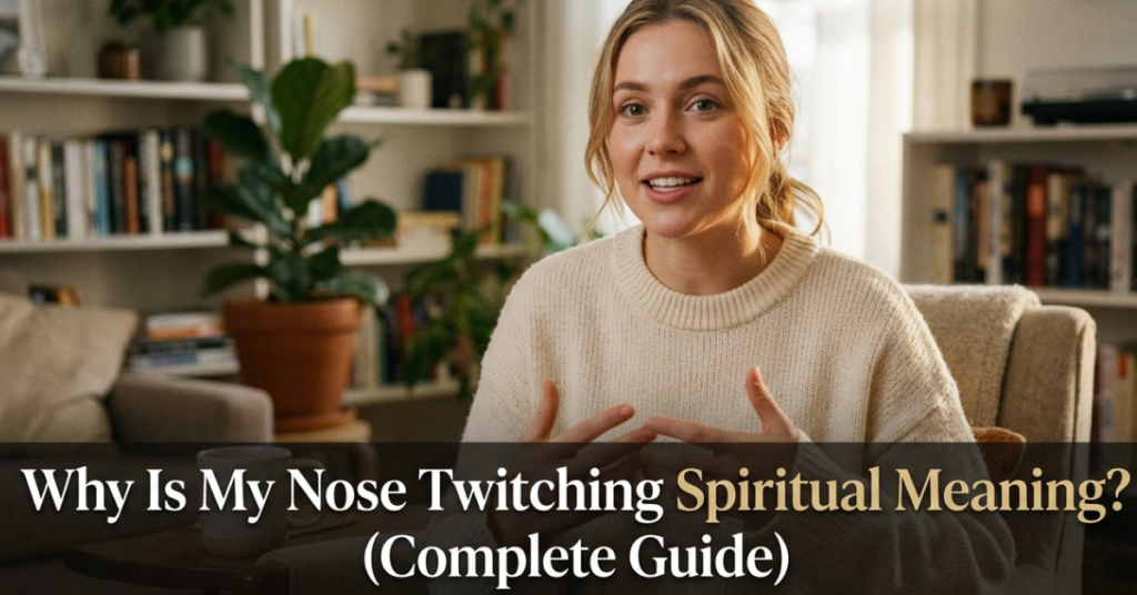 Why Is My Nose Twitching Spiritual Meaning? (Complete Guide)